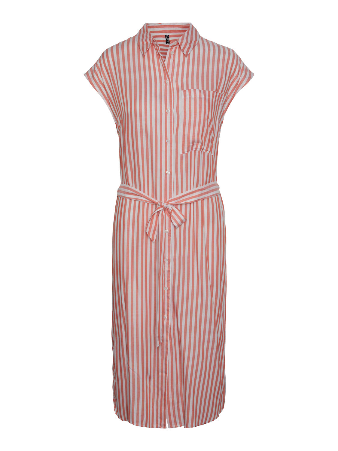 PCKORAH Dress - Hot Coral